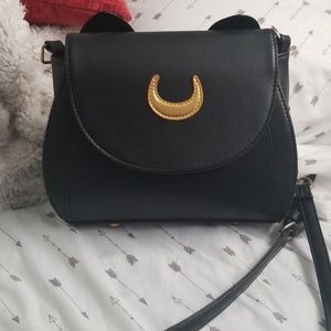 Cross body Sailor Moon style purse